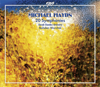 Enregistrement cpo des Symphonies de Michael Haydn